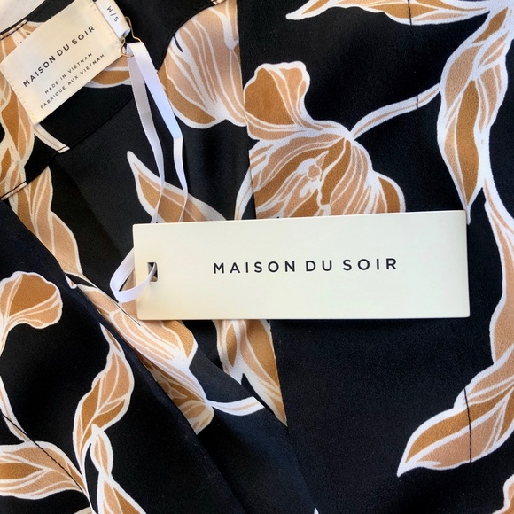 Maison Du Soir Floral Kimono/Dress/Cover-up - Picture 5 of 8